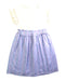 A White Short Sleeve Dresses from BEAMS in size 5T for girl. (Front View)