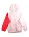 A Pink Lightweight Jackets from Adidas in size 5T for girl. (Back View)