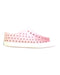 A Pink Slip Ons from Native Shoes in size 3T for girl. (Front View)
