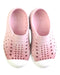 A Pink Slip Ons from Native Shoes in size 3T for girl. (Back View)