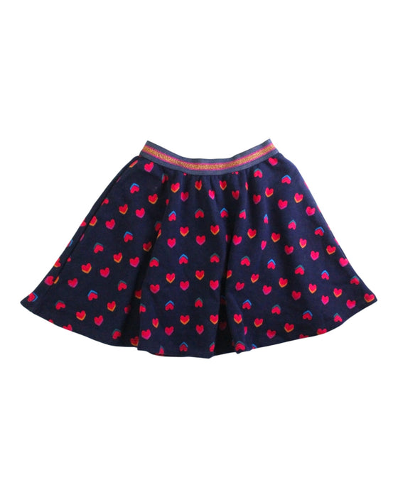 A Navy Mid Skirts from DPAM in size 8Y for girl. (Front View)