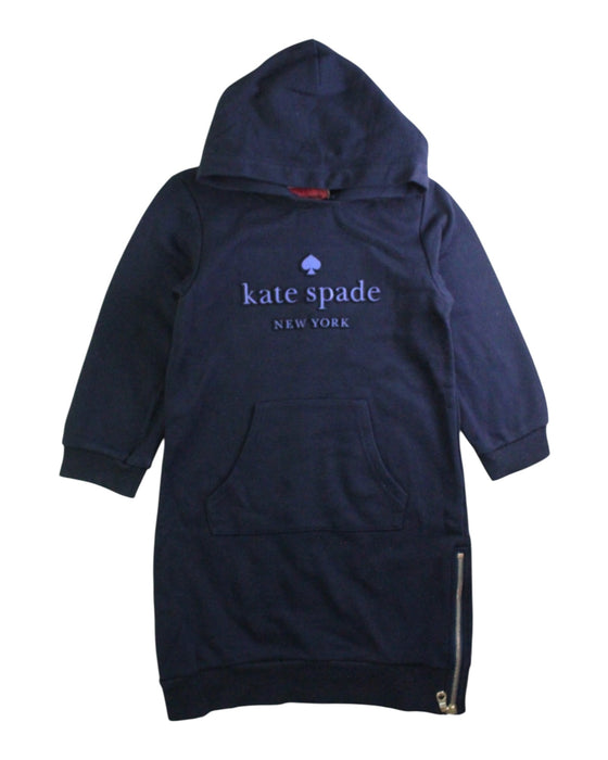 A Navy Long Sleeve Dresses from Kate Spade in size 9Y for girl. (Front View)