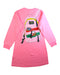A Pink Sweater Dresses from Little Marc Jacobs in size 10Y for girl. (Back View)