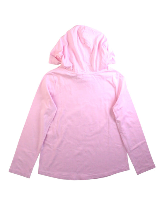 A Pink Long Sleeve Tops from Puma in size 7Y for girl. (Back View)