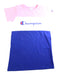 A Pink Short Sleeve Dresses from Champion in size 5T for girl. (Front View)