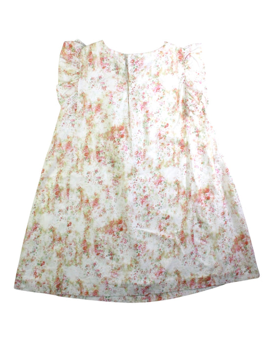 A Multicolour Sleeveless Dresses from Bonpoint in size 10Y for girl. (Back View)