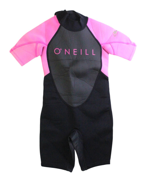 A Black Wetsuits from O'Neill in size 4T for girl. (Front View)