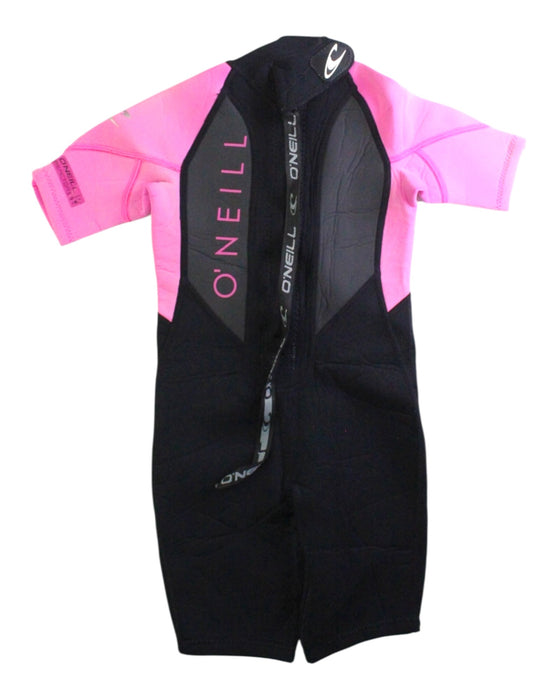 A Black Wetsuits from O'Neill in size 4T for girl. (Back View)
