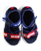 A Navy Sandals from Dr. Kong in size 3T for boy. (Back View)