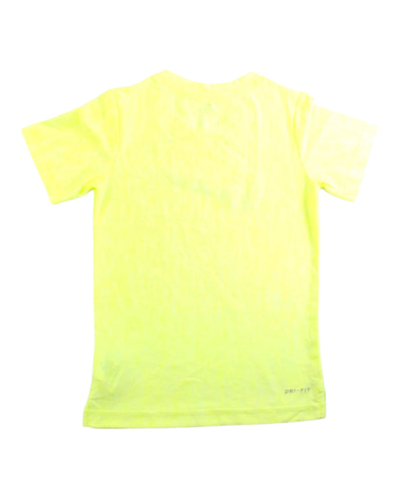 A Yellow Short Sleeve T Shirts from Nike in size 6T for neutral. (Back View)