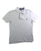 A Grey Short Sleeve Polos from Polo Ralph Lauren in size 10Y for boy. (Front View)
