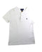 A White Short Sleeve Polos from Polo Ralph Lauren in size 8Y for boy. (Front View)