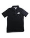 A Black Short Sleeve Polos from Nike in size 10Y for boy. (Front View)
