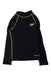 A Black Rash Guards from Speedo in size 4T for boy. (Front View)