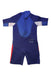 A Blue Wetsuits from Arena in size 4T for boy. (Back View)