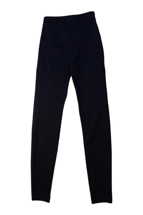 A Black Active Pants from Descente in size 12Y for girl. (Back View)