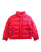 A Red Puffer/Quilted Jackets from Hackett in size 5T for boy. (Front View)