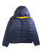 A Navy Puffer/Quilted Jackets from Boss in size 8Y for boy. (Front View)
