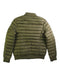 A Green Puffer/Quilted Jackets from Jott in size 8Y for neutral. (Back View)