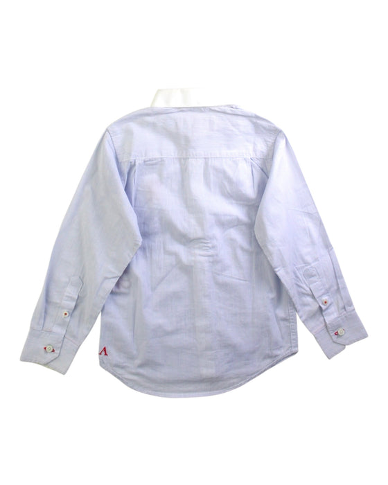 A White Long Sleeve Shirts from Vicomte A. in size 4T for boy. (Back View)