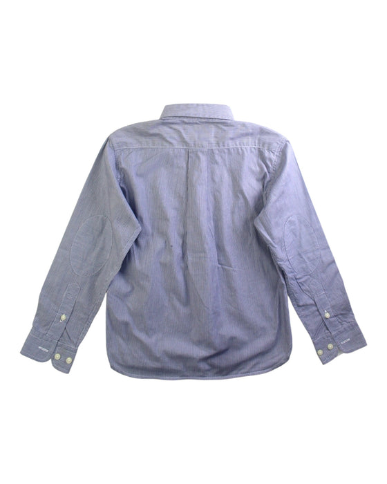 A Blue Long Sleeve Shirts from Hackett in size 5T for boy. (Back View)