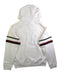 A White Hooded Sweatshirts from Tommy Hilfiger in size 13Y for boy. (Back View)