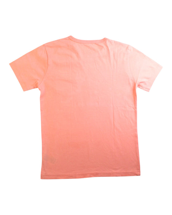 A Pink Short Sleeve T Shirts from Crewcuts in size 8Y for boy. (Back View)