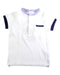 A White Short Sleeve Shirts from Jacadi in size 4T for boy. (Front View)