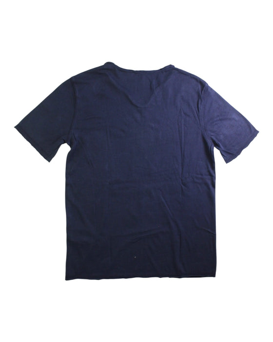 A Navy Short Sleeve T Shirts from Zadig & Voltaire in size 12Y for boy. (Back View)