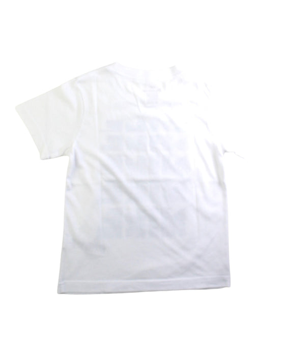 A White Short Sleeve T Shirts from Nike in size 6T for boy. (Back View)