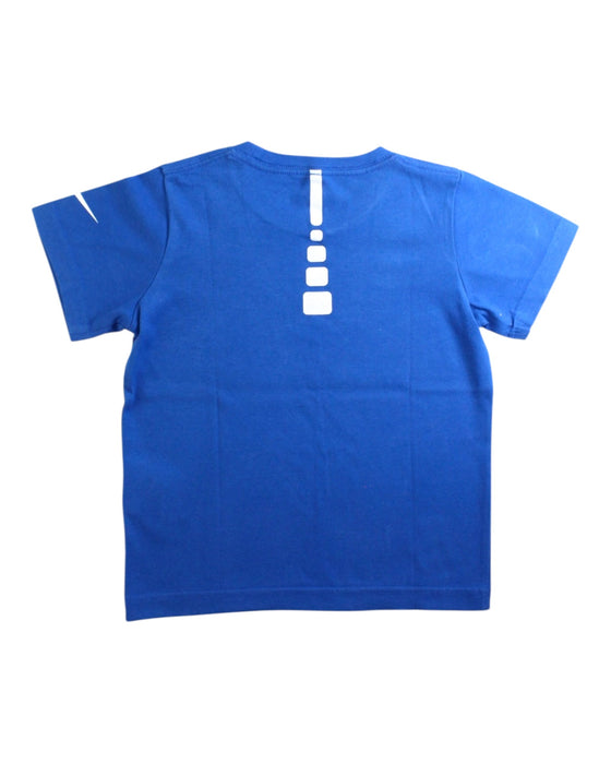 A Blue Short Sleeve T Shirts from Nike in size 6T for boy. (Back View)