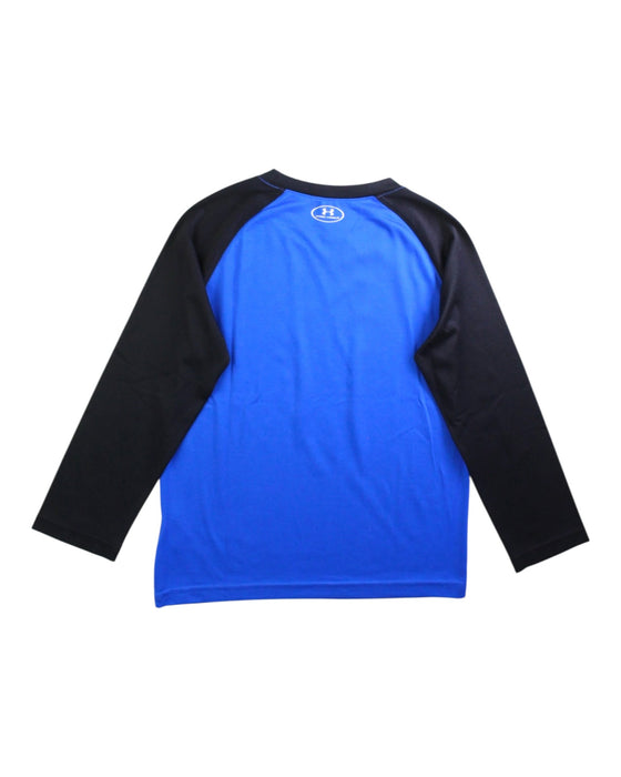 A Black Active Tops from Under Armour in size 6T for boy. (Back View)