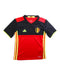 A Red Active Tops from Adidas in size 7Y for boy. (Front View)