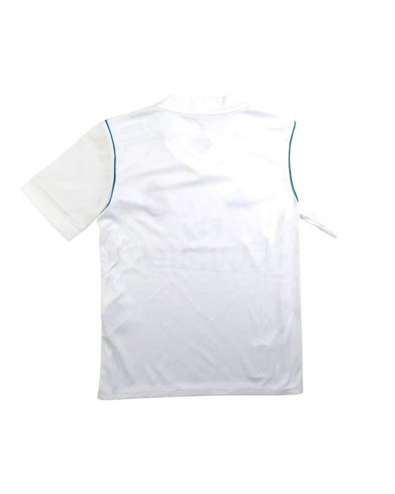 A White Active Tops from Adidas in size 7Y for boy. (Back View)
