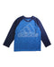 A Blue Long Sleeve T Shirts from Adidas in size 6T for boy. (Front View)