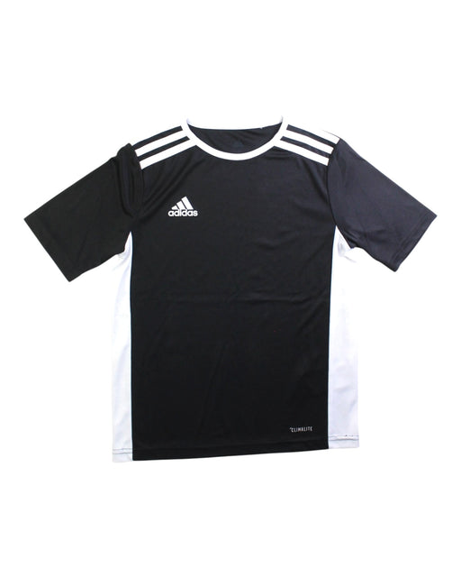 A Black Active Tops from Adidas in size 9Y for boy. (Front View)