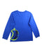 A Blue Long Sleeve T Shirts from Adidas in size 7Y for boy. (Back View)