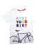 A White Short Sleeve T Shirts from Paul Smith in size 8Y for boy. (Front View)