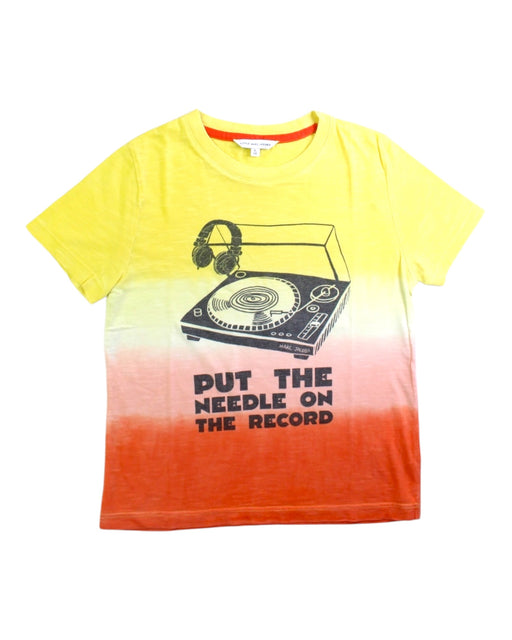 A Yellow Short Sleeve T Shirts from Little Marc Jacobs in size 6T for boy. (Front View)