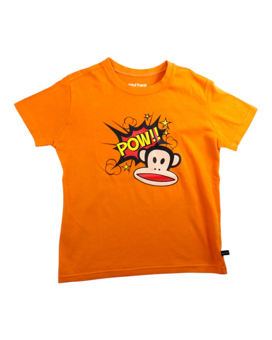 A Orange Short Sleeve T Shirts from Paul Frank in size 6T for boy. (Front View)