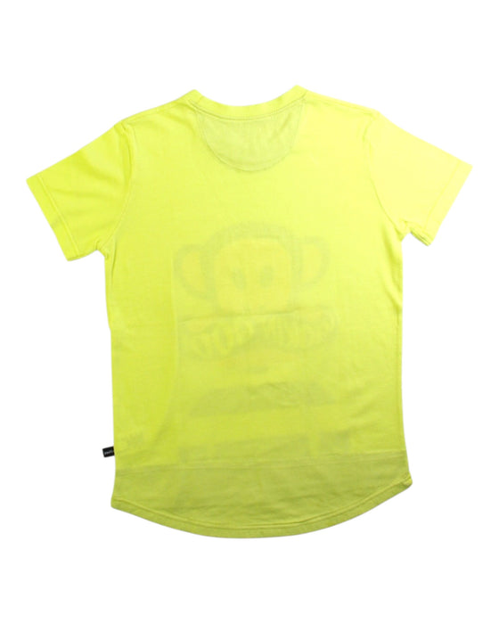 A Yellow Short Sleeve T Shirts from Paul Frank in size 6T for boy. (Back View)