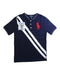 A Navy Short Sleeve Polos from Polo Ralph Lauren in size 8Y for boy. (Front View)