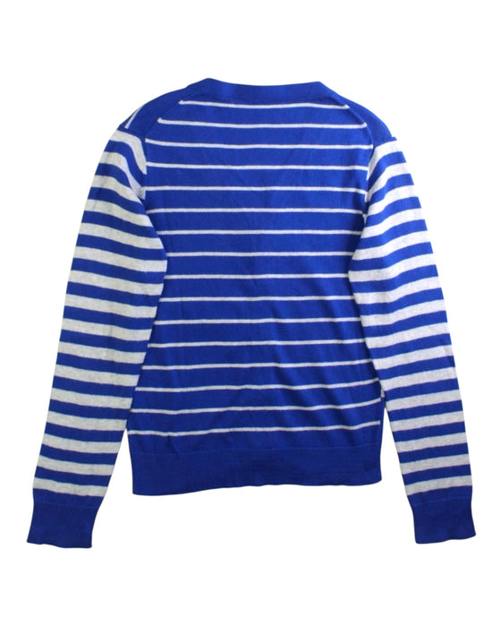 A Blue Cardigans from Aquascutum in size 6T for boy. (Back View)
