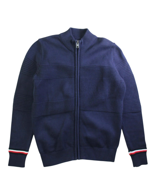 A Navy Lightweight Jackets from Tommy Hilfiger in size 10Y for boy. (Front View)