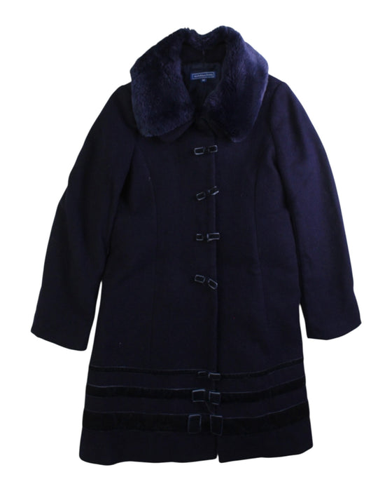 A Navy Coats from Nicholas & Bears in size 6T for girl. (Front View)