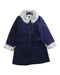A Navy Coats from Janie & Jack in size 4T for girl. (Front View)