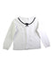 A White Cardigans from Hanna Andersson in size 4T for girl. (Back View)