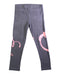 A Black Leggings from Momonittu in size 10Y for girl. (Front View)