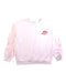 A Pink Crewneck Sweatshirts from Skechers in size 7Y for girl. (Front View)
