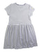 A White Short Sleeve Dresses from Petit Bateau in size 10Y for girl. (Back View)